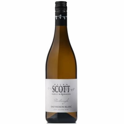 Allan Scott Sauvignon Blanc - White Wine from New Zealand - 750ml Bottle