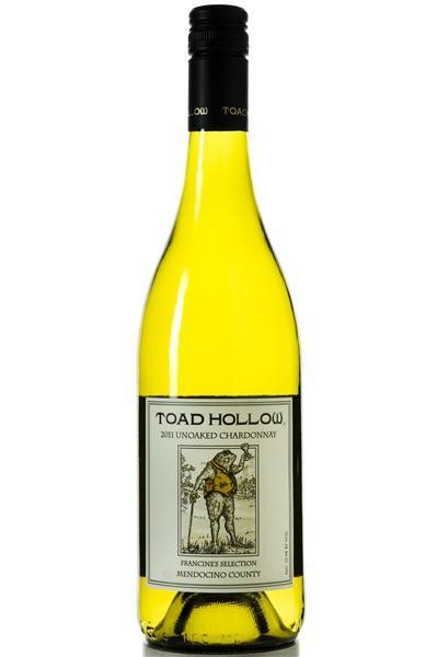 Toad Hollow Chardonnay - White Wine from California - 750ml Bottle