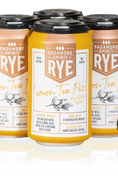 Lemon Tea Fizz Rye Whiskey Cocktail | Whiskey Cocktails by Sagamore Spirit | 12oz | Maryland