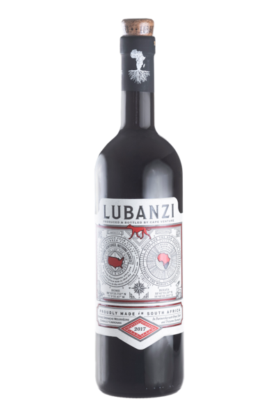 Lubanzi Red Blend Bottle Rhone - Wine from South Africa - 750ml Bottle