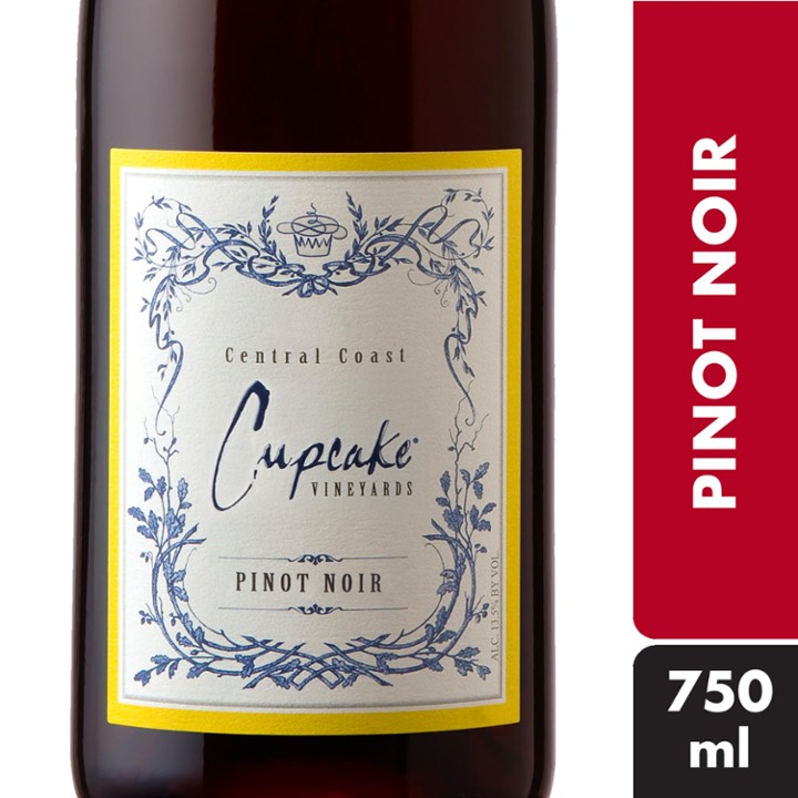 Cupcake Vineyards Pinot Noir Red Wine - from California - 750ml Bottle