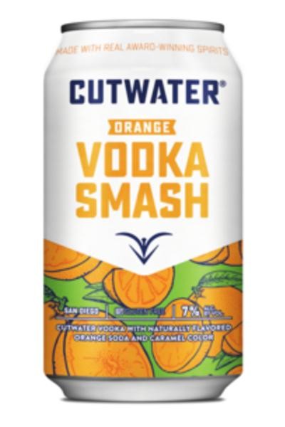 Cutwater Cutwater Orange Vodka Smash Cocktails Fruit Cocktail Ready-to-drink - 4 Pack 12oz Cans