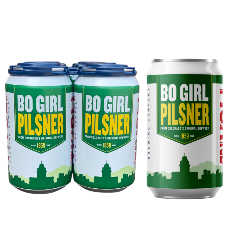 Tivoli Bo Girl Pilsner 6pk 12oz Can 4.5% ABV