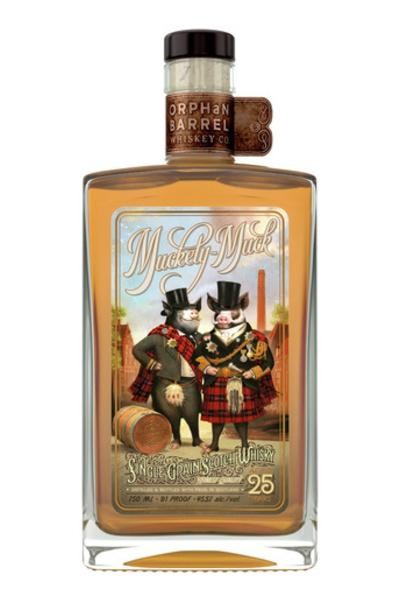 Orphan Barrel Muckety-Muck 25 Year Old Single Grain Scotch Whisky - 750ml Bottle
