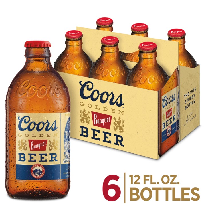 Coors Banquet Beer 12oz Bottles 12oz