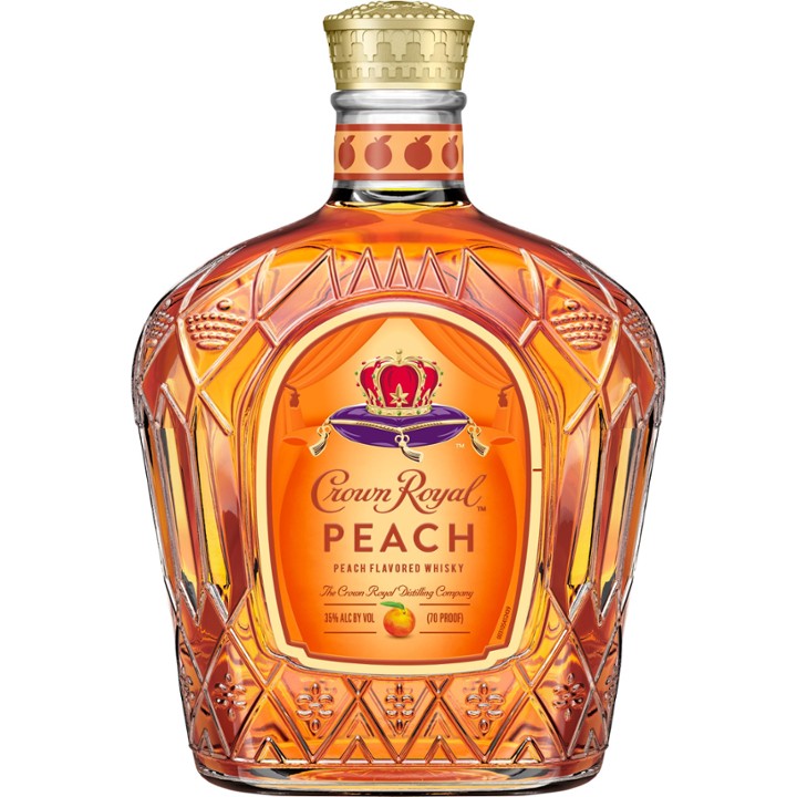 Crown Royal Canadian Whisky Peach - Limited Edition Whisky 750ml