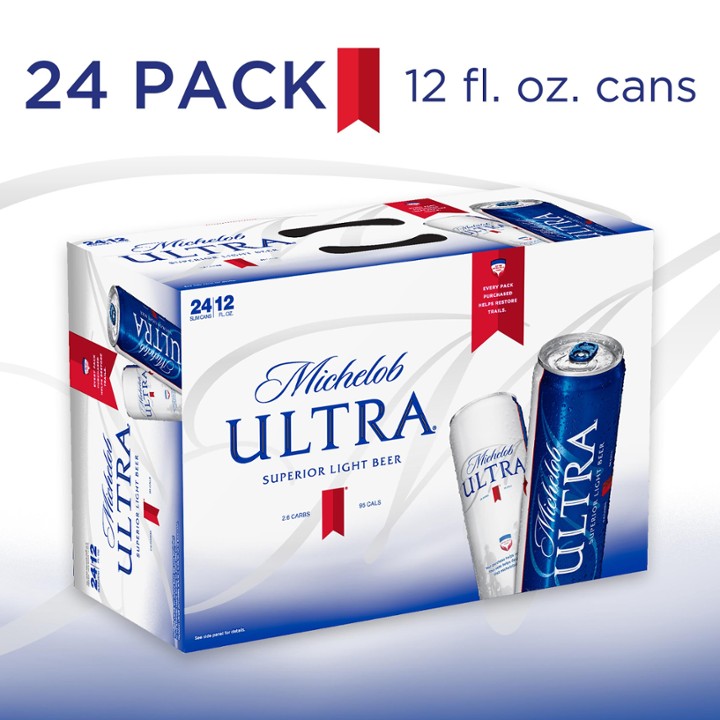 Michelob Ultra Superior Light Beer (Limited Sport Edition) - 12.0 Fl Oz X 24 Pack