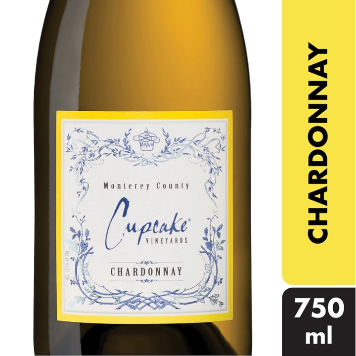 Cupcake Chardonnay White Wine - 750.0 ML