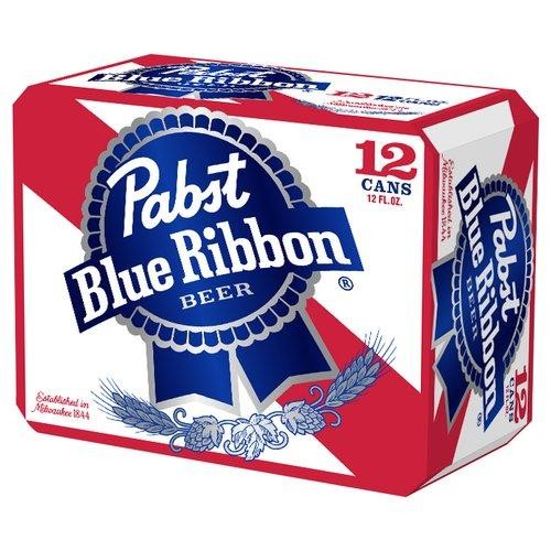 Pabst Blue Ribbon, 12 Pk, 12 Oz Cans, 4.7?V