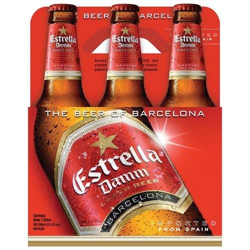 Estrella Damm Pale Lager (Bottled)