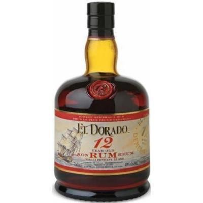 El Dorado Rum 12 Year Old Finest Demerara Rum 750ML