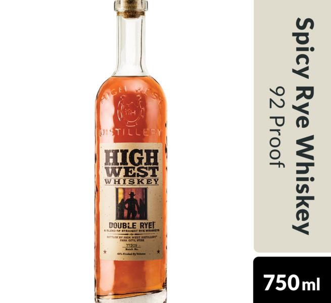 High West Rye Whiskey Double Rye! 92 750ml