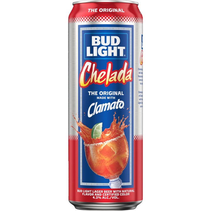 Bud Light & Clamato Beer Chelada - 25.0 Oz
