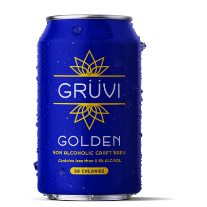Gruvi Non-Alcoholic Golden Lager