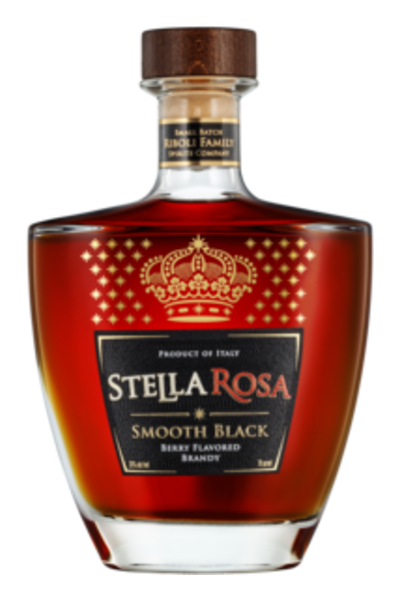 Stella Rosa Brandy - Smooth Black Italian Brandy Flavored - 750ml Bottle