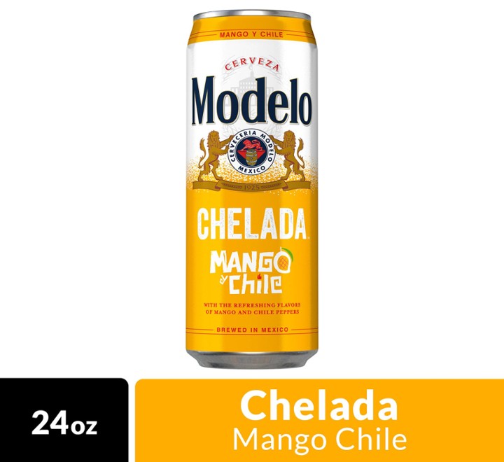 Modelo Chelada Mango Y Chile Mexican Import Flavored Beer 24oz