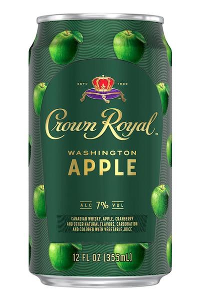 Crown Royal Whisky Cocktail, Washington Apple - 12.0 Fl Oz X 4 Pack