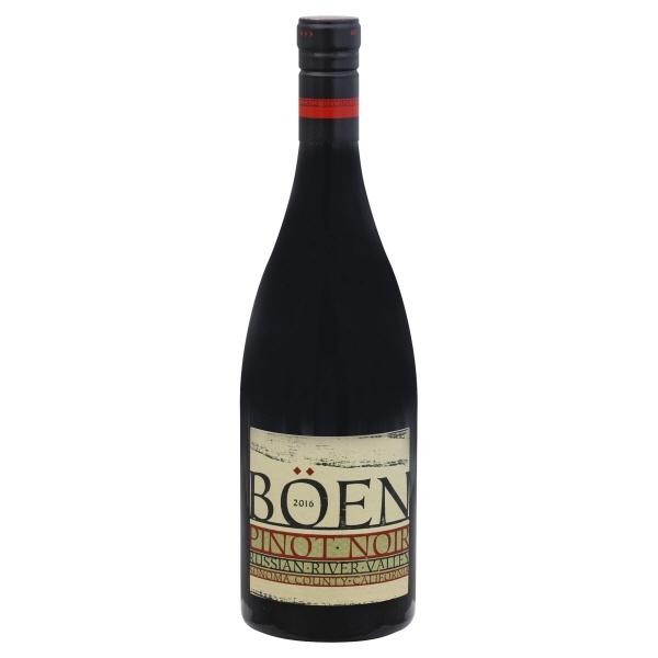 Boen Russian River Valley Pinot Noir - Red Wine from California - 750ml Bottle