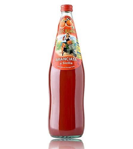 A' Siciliana Sicilian Blood Orange Soda, 33.8 Fluid Ounce