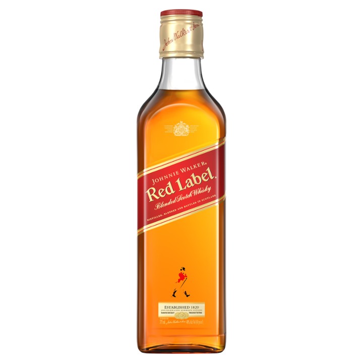 Johnnie Walker Red Label Blended Scotch Whisky, 375 ML (80 Proof)