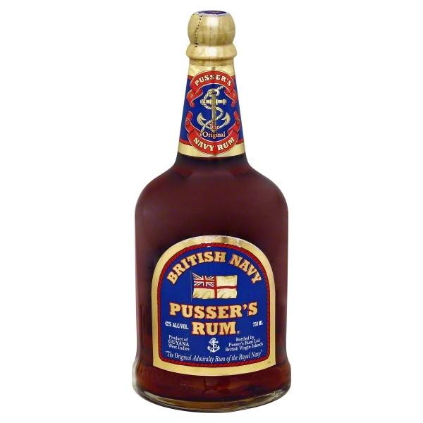 Pussers Pusser's British Navy Rum Dark - 750ml Bottle