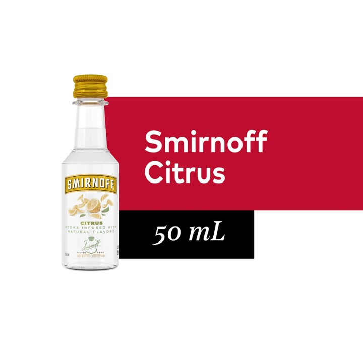 Smirnoff Citrus Vodka 50ml