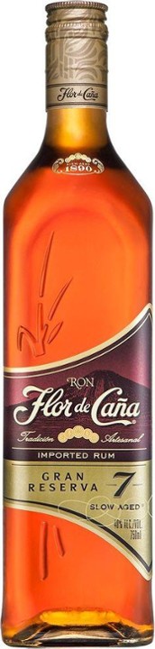 Flor De Cana Rum 7 Gran Reserva Rum Gold 750ml