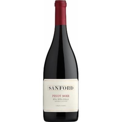 Sanford Pinot Noir Sta. Rita Hill - Red Wine from California - 750ml Bottle