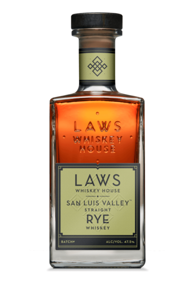 Laws Whiskey House San Luis Valley Straight Rye Whiskey - 750ml Bottle