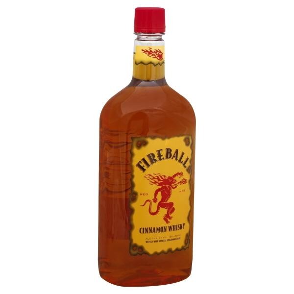 Fireball Canadian Cinnamon Flavored Whiskey PET 1.75L