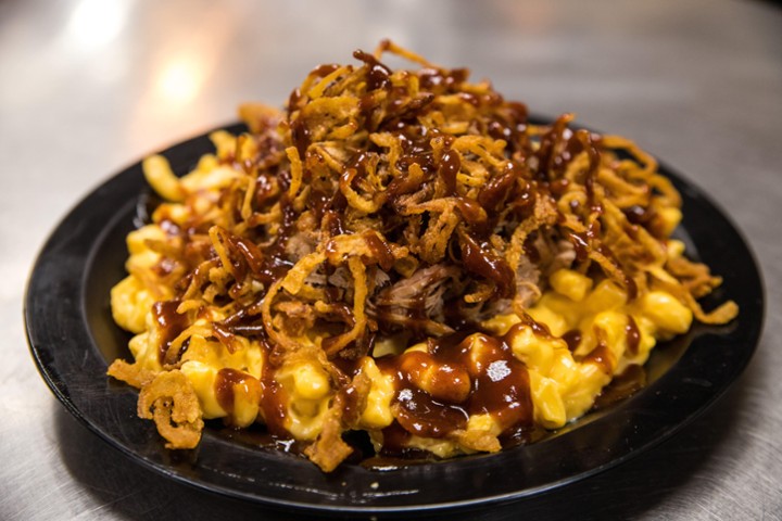 Pulled Pork Mac & Cheese