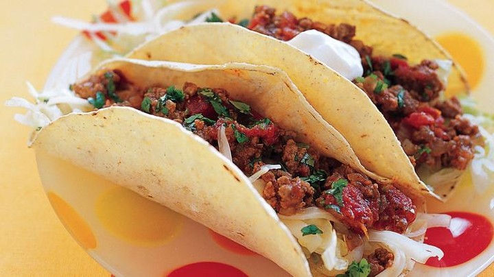 Beef tacos