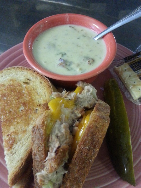 Soup and Sandwich (Call for daily selection)