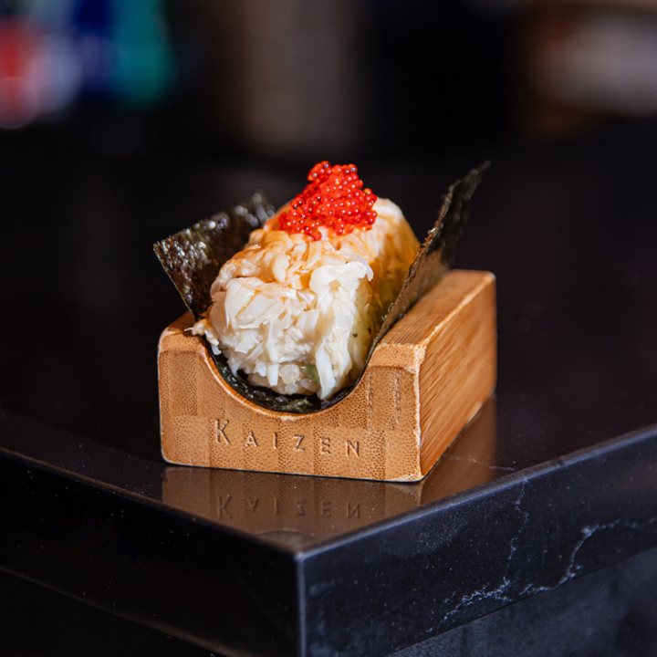 Dungeness Miso Crab Hand Roll
