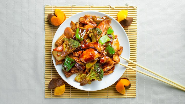Chicken with Peking Sauce