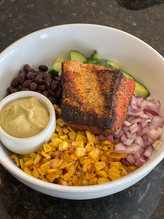 Blackened Salmon Bowl