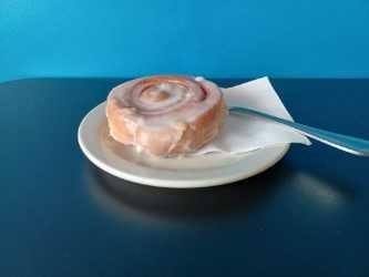 Glazed Cinnamon Roll