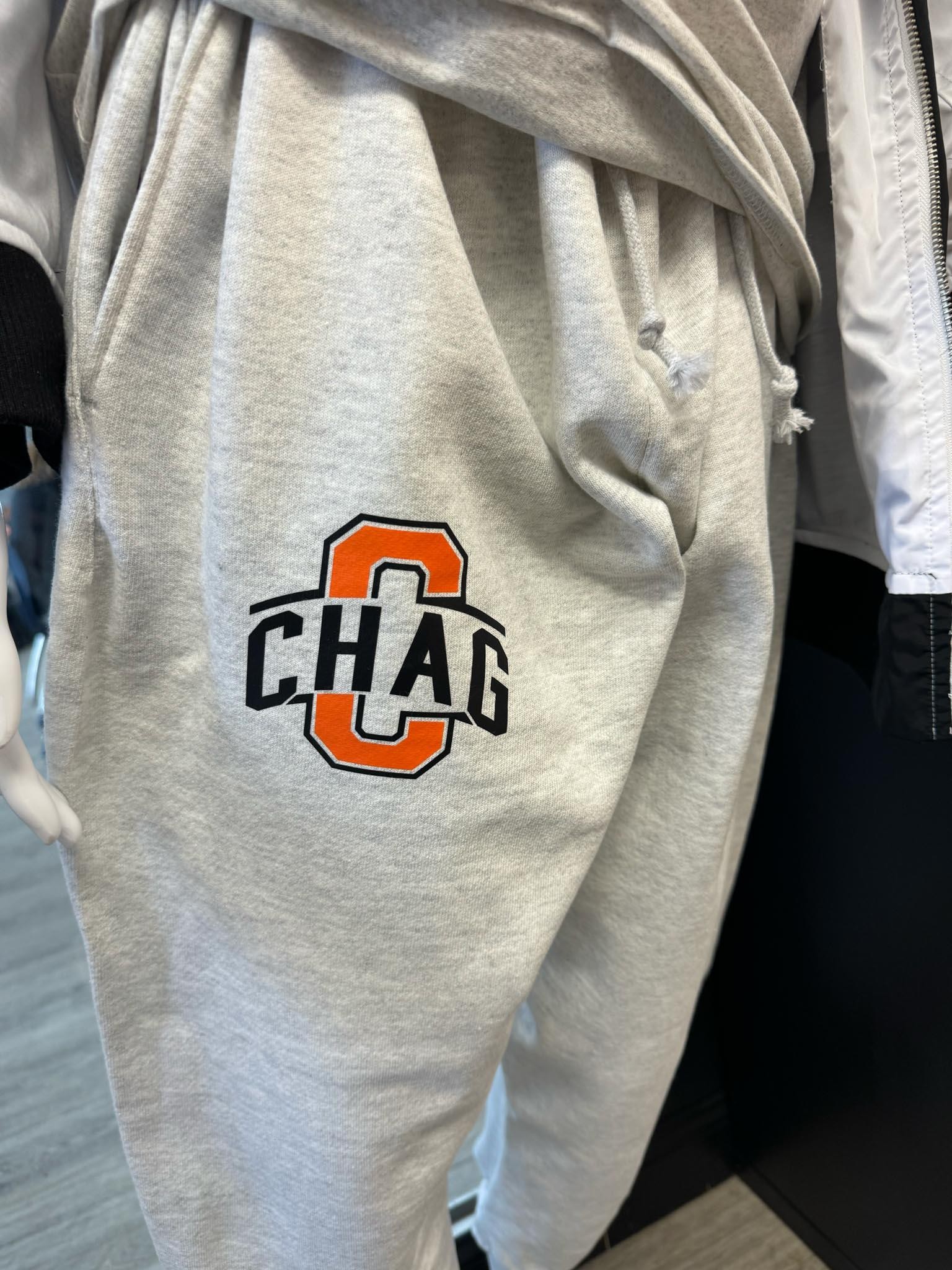 Champion Sweatpants, Orange CHAG Block - M
