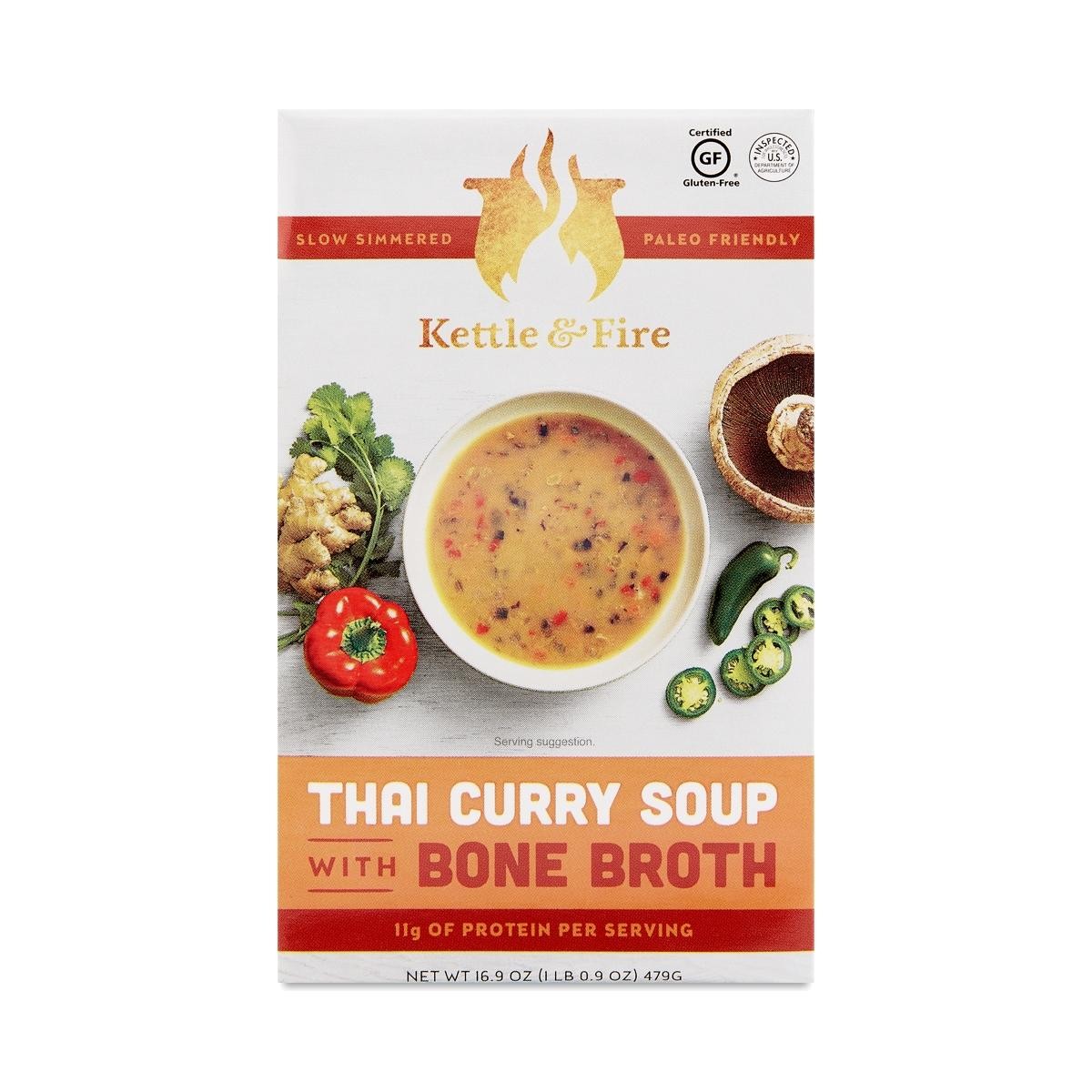 Thai Curry Soup with Bone Broth