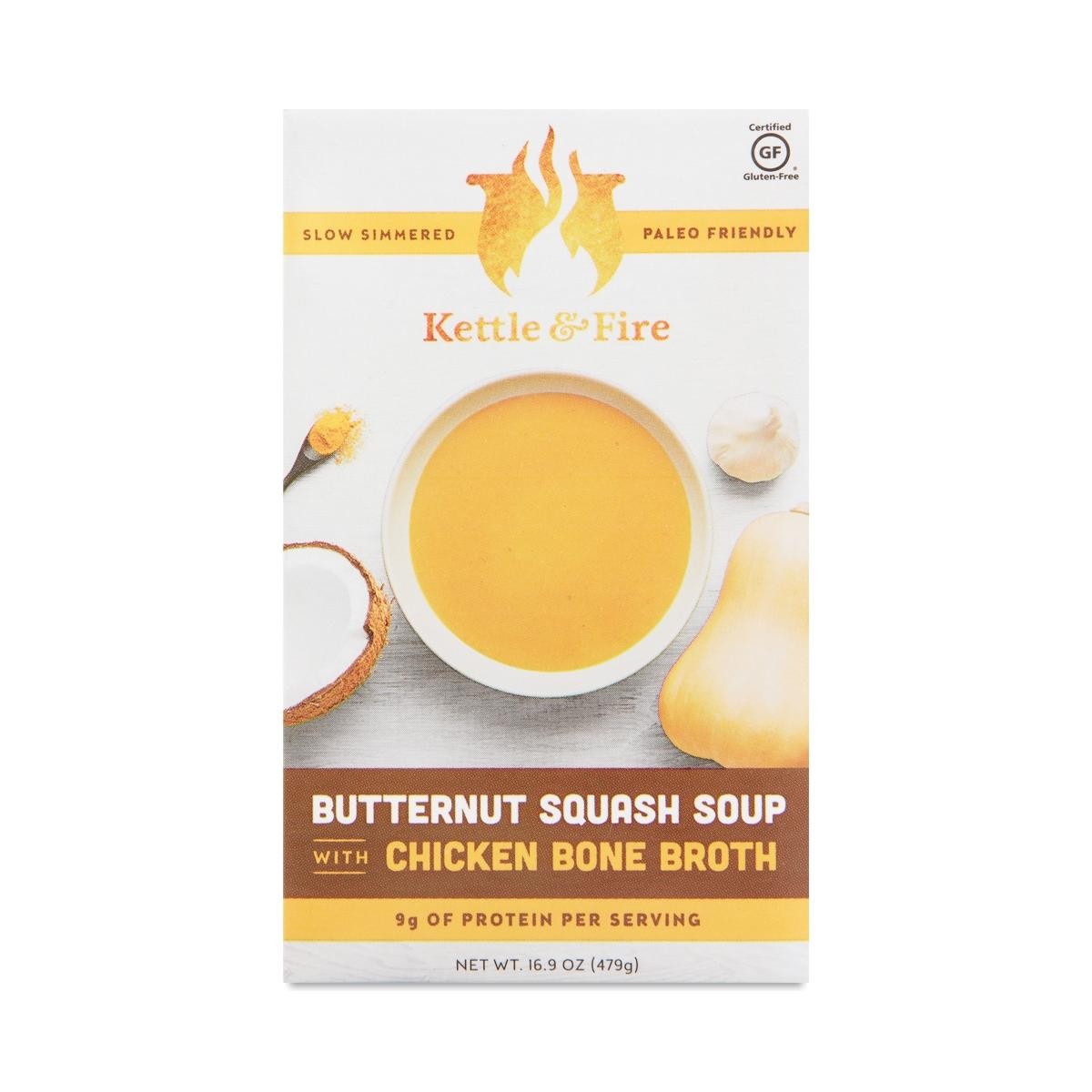 Kettle & Fire Soup Butternut Squash 16.2 Fl Oz