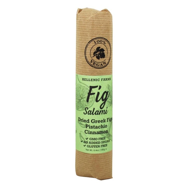 Hellenic Farms - Dried Greek Fig Salami Smoked Paprika Aleppo Pepper