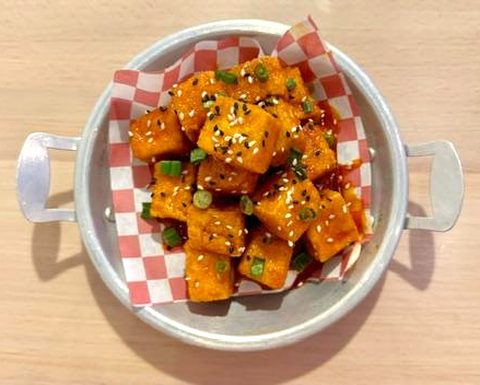 Crispy Gochujang Tofu