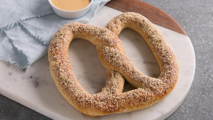 Roasted Garlic & Parmesan  Pretzel