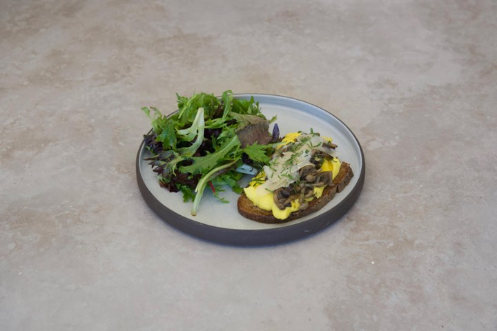 Mountain Mushroom Toast