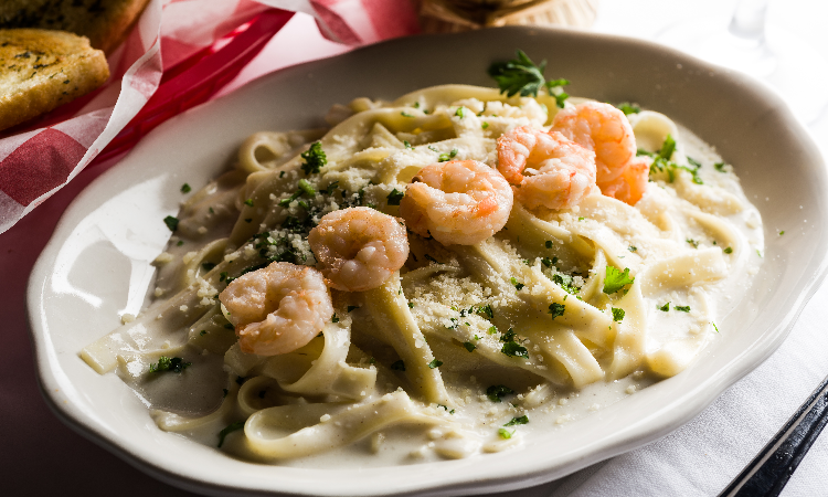 Shrimp Fettuccine Alfredo