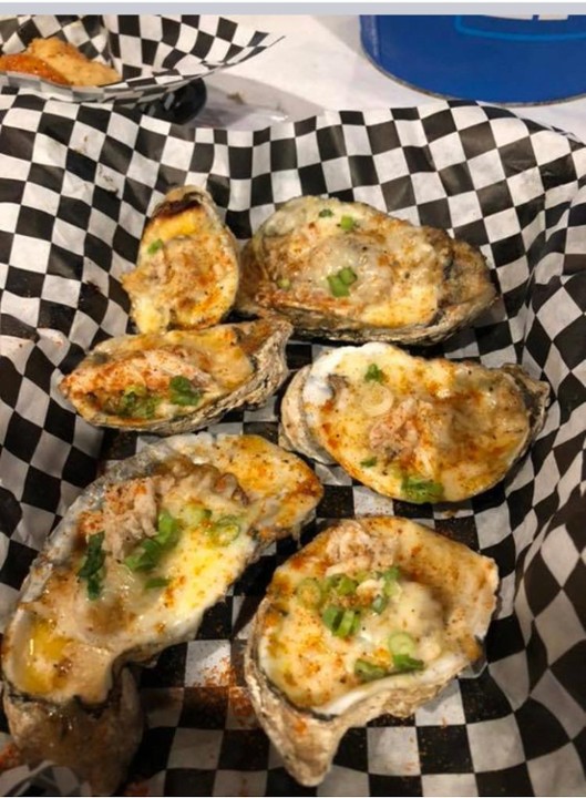 Oysters grilled