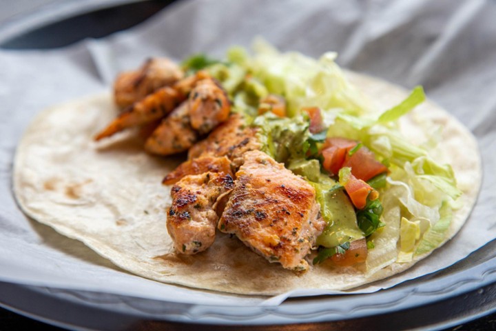 24. Grilled Salmon Taco