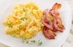 Eggs & Bacon Breakfast Plate
