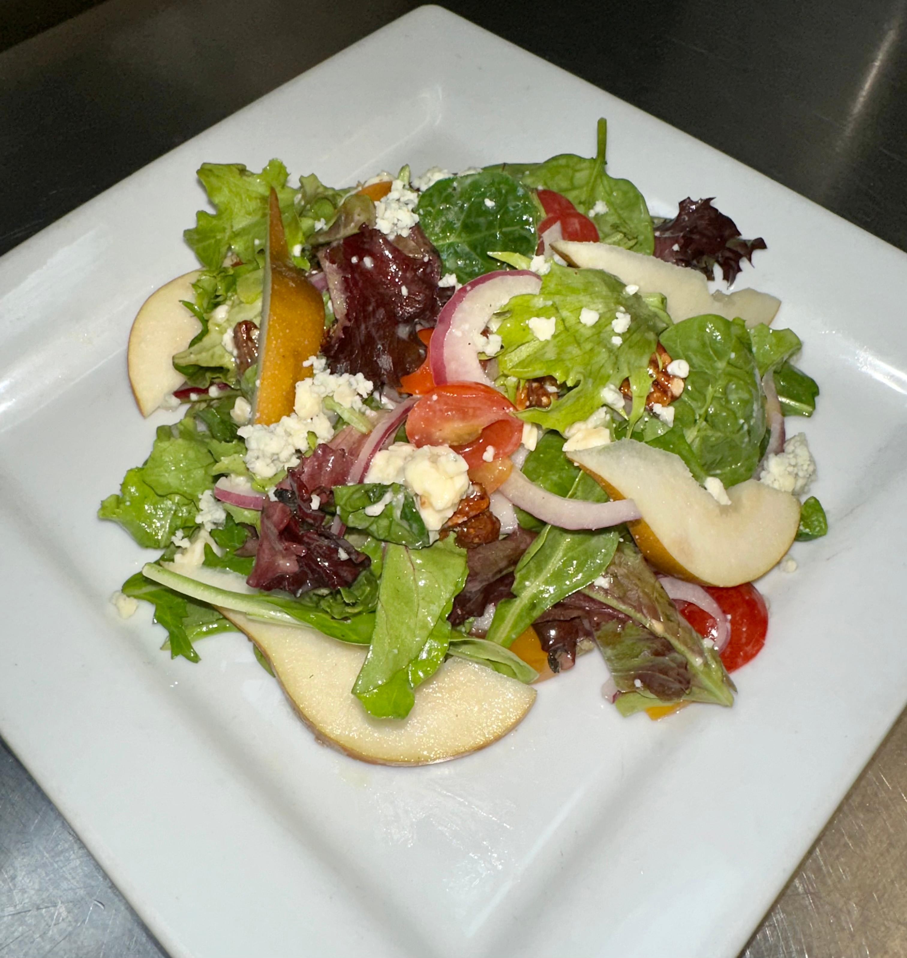 Pear Gorgonzola Salad