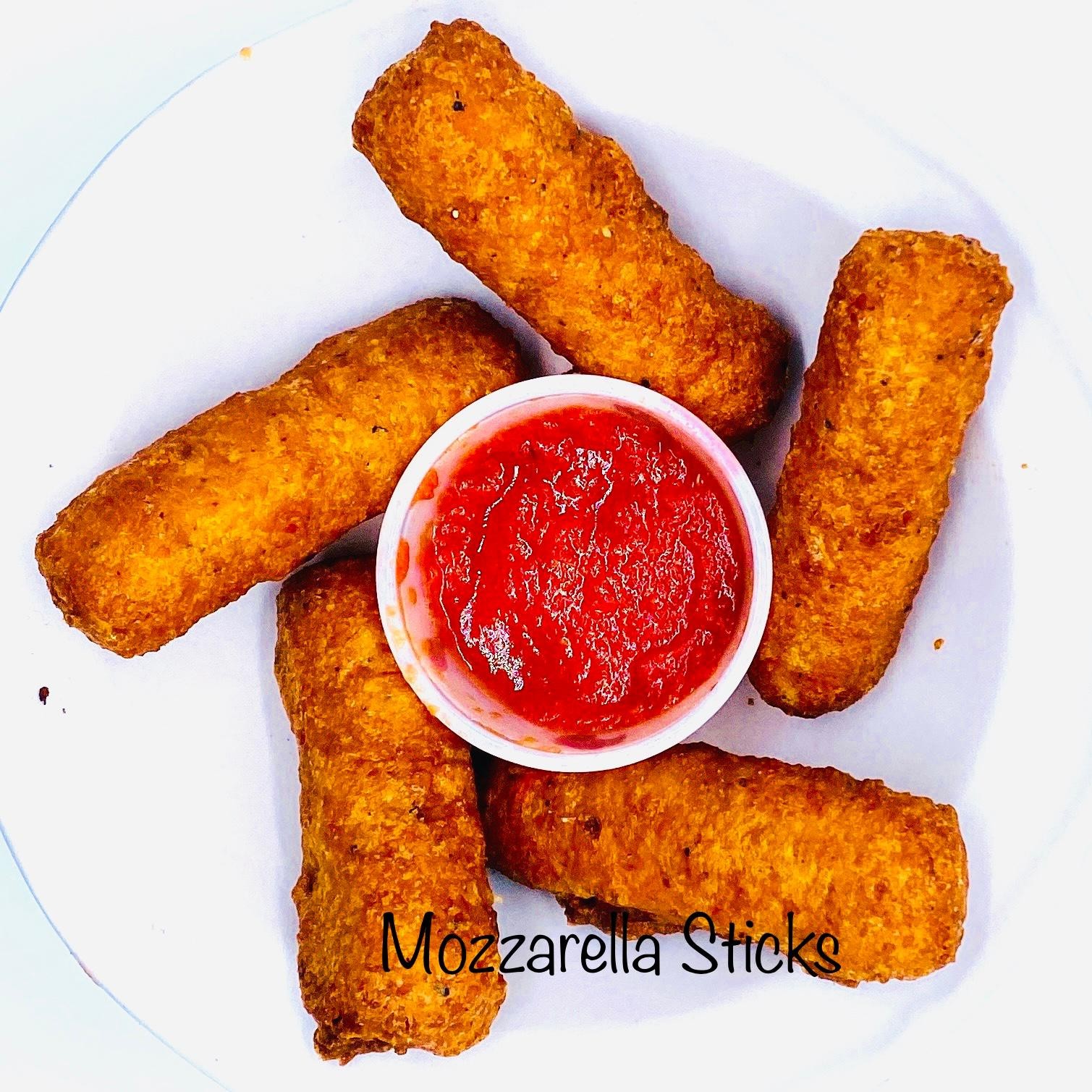Mozzarella Sticks  (5 pcs w/Marinara Sauce)